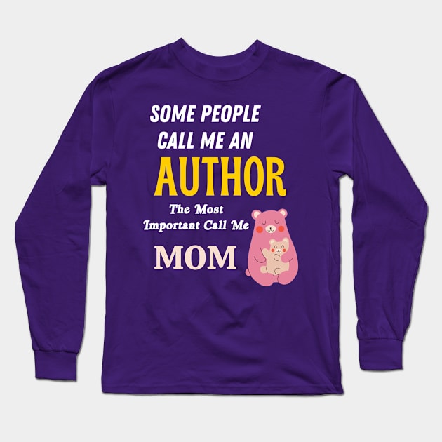 Author Long Sleeve T-Shirt by Mdath